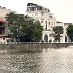 Bán mảnh đất cực đẹp, tại bồ đề - long biên - hàng xóm phố cổ - view hồ - kinh doanh, chỉ 21 tỷ