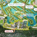 Bán căn hộ cc 3 phòng ngủsân vườn siêu vip 23.1m2 sky forest ecopark giá bán 6.780 tỷ bp. view hồ thiên nga