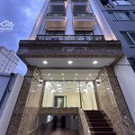 Cho thuê nhà mới hoàng quốc việt - cầu giấy 65m2x 7 tầng thông sàn thang máy, đường 2 làn ô tô 33tr