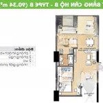 Cho thuê căn hộ eratown đức khải,2pn , full nội thất , 90m2 , giá 9tr lh : 0916 887 727