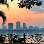 Bán nhà mặt hồ vũ miên, dt 150m2 x 7 tầng, mặt tiền 6.5m, view hồ tây.