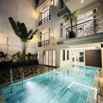 Cho thuê căn pool villa 3 tầng 3pn ngay phố tây an thượng, cách biển mỹ khê chỉ 500m