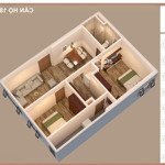 Bán cc 2pn, 1wc tại iec residences tứ hiệp, 2,55 tỷ, 54m2