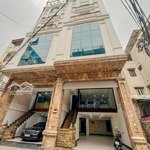 Tòa vp mặt phố vỉa hè ôtô tránh quan nhân 68m2 9 tầng thang máy thông sàn mt 6m 33 tỷ thanh xuân