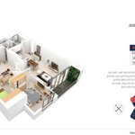 Bán căn hộ chung cư samsora premier, 4,95 tỷ, 80m2, 3 phòng ngủ 2 vệ sinhtại hà đông, hà nội