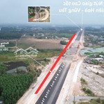 Bán 2500m2 thổ vườn tại xã tóc tiên, phú mỹ, bà rịa vũng tàu. 6,7 tỷ ngay cạnh nút giao mỹ xuân