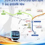 Với 36tr/m2 sở hữu căn hộ sổ hồng mặt tiền xa lộ hà nội kế bên ga metro bến thành.