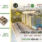 Bán căn hộ 2pn + 2wc tại hà nội melody residences, 3,848 tỷ, 74m2, chính chủ, hot!