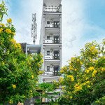 Bán căn hộ dịch vụ mặt tiền 7 tầng dương quảng hàm-trần bá giao,p5,gv (4x19m) cho thuê 60 triệu/th.