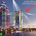 Bán căn hộ studio tòa khoáng nóng landmark. có ban công hoa, tầng trung view sông hồng. giá tốt