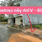 100m2 sẵn sổ vĩnh yên center, vĩnh yên, vĩnh phúc view vườn hoa giá đầu tư 2.xxx tr