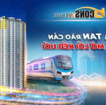 Bán cc đẹp bcons avenue, 1,6 tỷ, 59m2, 2pn, 2wc, view đẹp, nhiều tiện ích tại dĩ an, bình dương