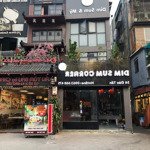 Cho thuê nhà mặt phố trần đại nghĩa , 60m x 4 tầng , mt: 6m , vị trí đắc địa ngã tư phố