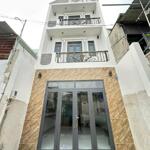 Nhà mới xây 1 trệt 2 lầu diện tích khủng ngang 4,5m đường 5m ngay metro q12