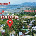 Bán lô đẹp phía đầm thuỷ triều thị trấn cam đức, kề bên trung tâm trí tuệ giá cực tốt 0917222079