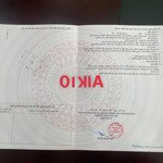 Gấp gấp bán đất bình yên 2 mặt tiền, gần khu công nghệ cao hoà lạc