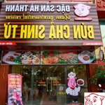 Cho thuê nhà mặt phố chùa láng, 80m x 4t, mt 6m, thông sàn, giá 60tr/th, vị trí đẹp, sầm uất