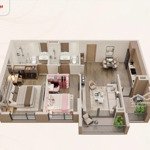 Căn hộ cao cấp view tp bắc giang 2n: 2vs diện tích 81m2 nội thất đầy đủ