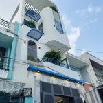 Nhà mới hẻm xe hơi 1 trục 5m full nội thất 4x15m cn: 60.5m2, sẵn sổ hồng đường số 1 p11 gò vấp