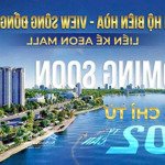 Thanh toán 10%, sở hữu ngay căn hộ fresia riverside sát aeon mall biên hòa chỉ từ 1tỷ02