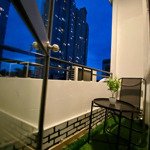 Cho thuê studio penthouse balcony 30m2 gần saigon pearl, vinhomes, cầu thủ thiêm