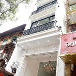 Cho thuê nhà mới xây mặt phố lê văn hưu 100m2x8,5 tầng, mt4,5m, thang máy, riêng biệt