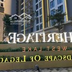 Duy nhất 1 căn có giá bán 4,3 tỷ - 60m2 - tòa soho & heritage west lake - 677 lạc long quân