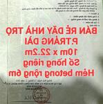 Bán rẻ nhà trọ trảng dài, sổ hồng riêng đường 6m gần hồ bơi phương nam