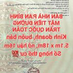 Bán nhà đất an bình mặt tiền đường trần quốc toản kinh doanh, buôn bán, sổ hồng thổ cư