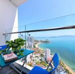 Bán căn studio trực diện biển tttp nha trang có sẵn dòng tiền 0985451850