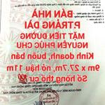 Bán nhà mặt tiền đường nguyễn phúc chu kinh doanh buôn bán, sổ hồng thổ cư