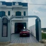 Bán nhà mới xây 1 trệt 1 lầu đường xe 16 chổ tới đất, long hưng, tp gò công, tiền giang