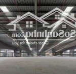 Cho thuê kho, nhà xưởng 8500m2, 10.000m2, 16.000m2,... kv rộng rãi, khu công nghiệp bến lức long an