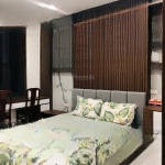 Tòa chdv thái thịnh, dt 85tr/th, 16p, mặt ngõ thông, ô tô qua, kinh doanh, gần phố, thang máy, 76m2