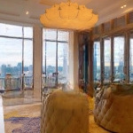 Nhà và hình thật - penthouse view trực diện sông ko che empire city - dt 380 m2 - gía 145 tỷ