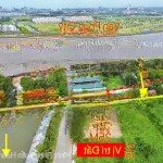 Cần bán đất 5x28 mặt tiền công viên, sát sông sài gòn, đường nhựa 10m, kdc gần gò vấp, giá 8.9 tỷ