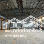 Cho thuê xưởng trong kcn trảng bom - đồng nai. diện tích đất 5200m2, xưởng 3500m2 có sẵn cẩu trục