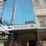 Cho thuê toà vp lò đúc 220m2 x 8t, hầm rộng mt 10m toà thiết kế thông sàn, pccc đầy đủ đồ cơ bản