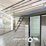 đúng hình - đúng giá căn hộ gác siêu đẹp mới 100% / sẵn máy lạnh mới tinh / cửa sổ trời thoáng mát