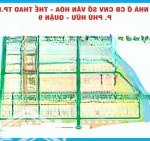 Bán đất nền 90m2 tại khu dân cư sở văn hóa thông tin, phường phú hữu quận 9 giá 6,7 tỷ