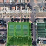 Bán lô góc 2 mặt tiền biệt thự 276,8m2 đối diện công viên và sân tennis khu hà quang 1 giá 53 tr/m2