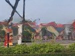 Nhà kiểu vila biệt thự dt đất 200m2. dt xây dựng 500m2