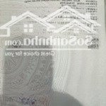 Bán đất mặt tiền 5x17.23m, ngay khu hồng long - hiệp bình phước - thủ đức. giá 6.65tỷ