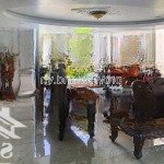 Bán biệt thự dự án huy hoàng thạnh mỹ lợi, thủ đức, 18.5x18m đất, 1 hầm + 5 tầng