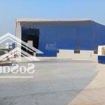 Cho thuê xưởng an phú đông quận 12. dt đất: 5000m, xưởng: 1800m giá: 145tr pccc tự động
