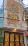 Nhà mặt tiền 76m2, 3 tầng xe hơi ngủ trong nhà, đường tùng thiện vương q8