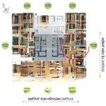 Chính chủ bán căn hộ tầng trung 2pn 2wc chung cư bohemia, trung tâm quận thanh xuân, sổ đỏ đầy đủ
