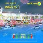 Ra mắt 24 căn shophouse, trục chính 32m, thuộc kđt ân phú, gần cơ quan hành chính tỉnh, giá đầu tư