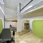 Cho thuê chdv duplex full nội thất máy giặt riêng gần cv làng hoa