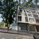 Cho thuê nhà vũ phạm hàm - cầu giấy, 75m2 x 6t, lô góc 2mt, thông sàn, thang máy, đủ đh, nl, pccc